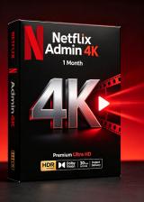 vip-sscdkey.com, Netflix Admin 4K 1Month